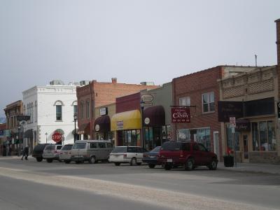 Main Street in Hamilton, Bitterroot Valley