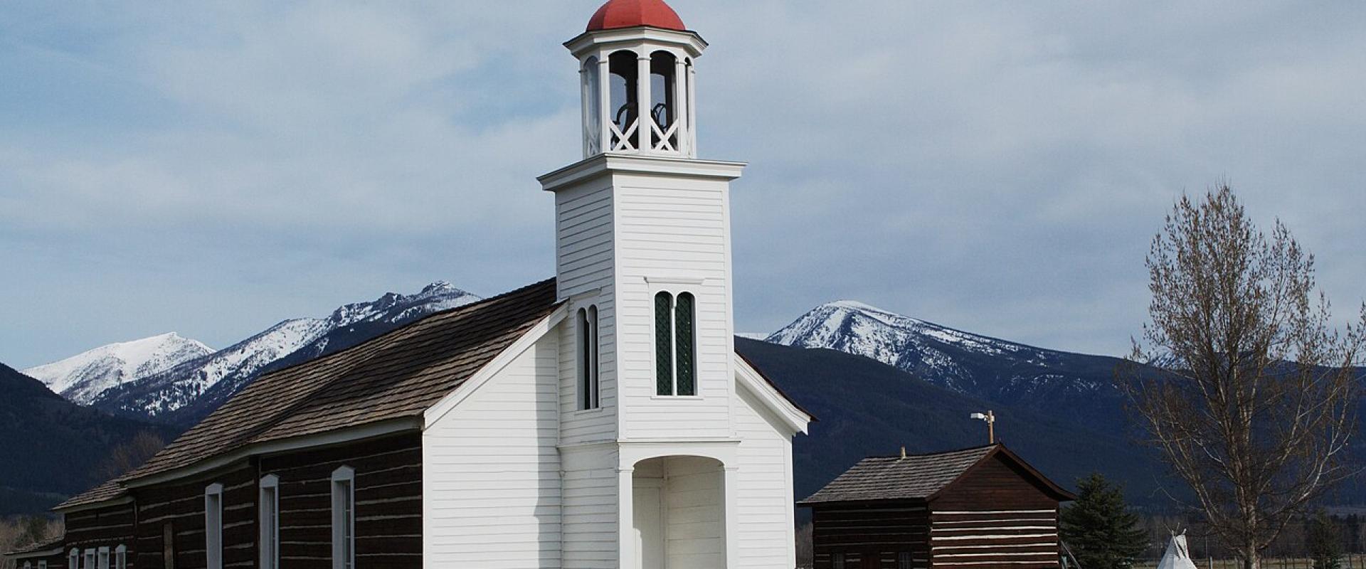 Historic St. Mary's Mission, Hamilton, Montana