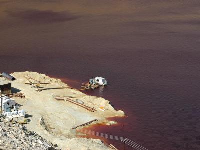 Berkeley Pit Viewing Stand, Butte, Montana