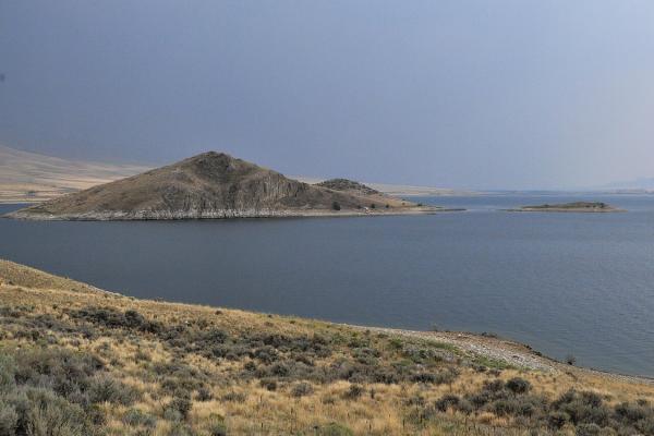 Clark Canyon Reservoir and Camp Fortunate