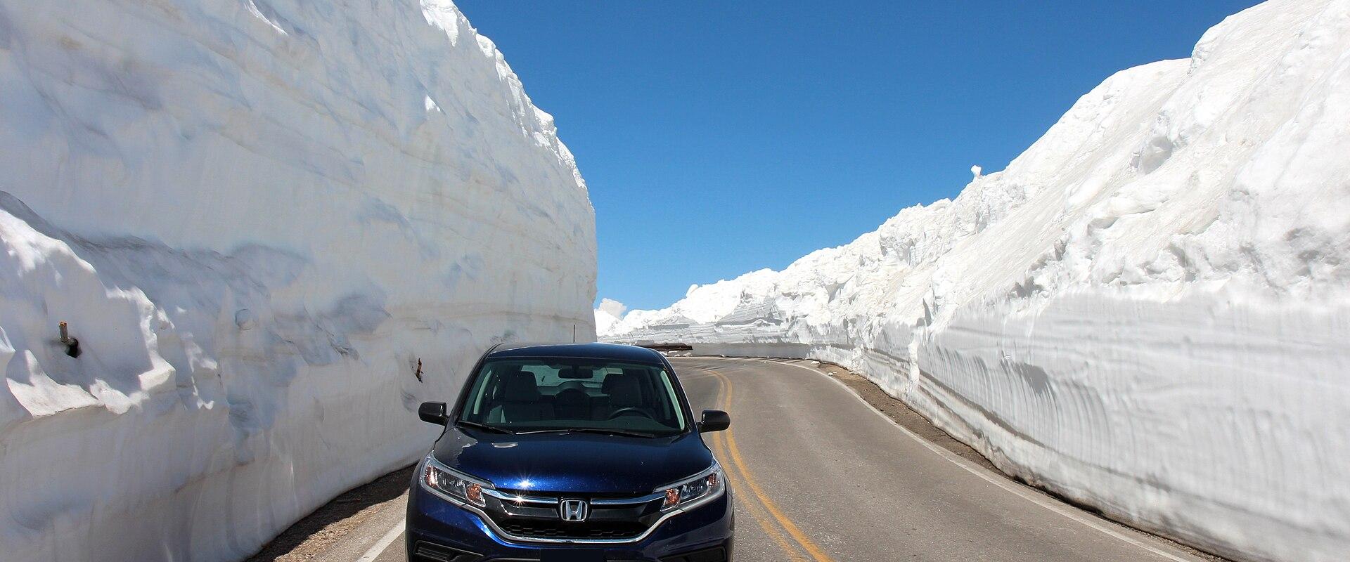 Beartooth Highway After Spring Plow