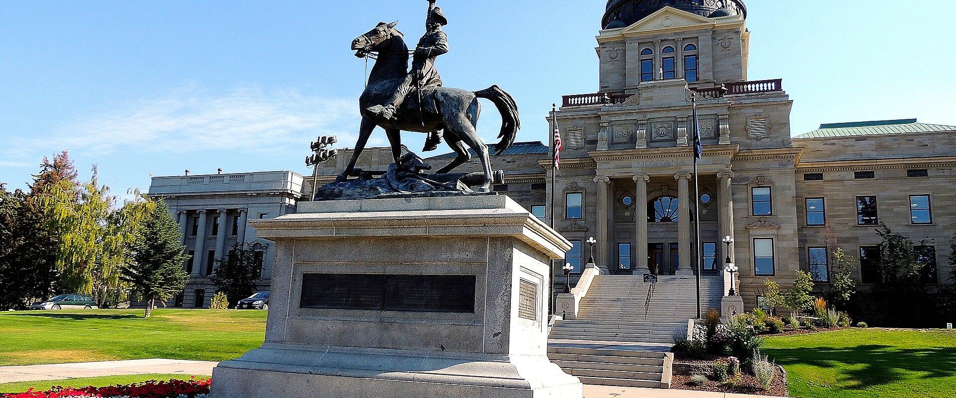 Montana State Capitol by T. Elizabeth
