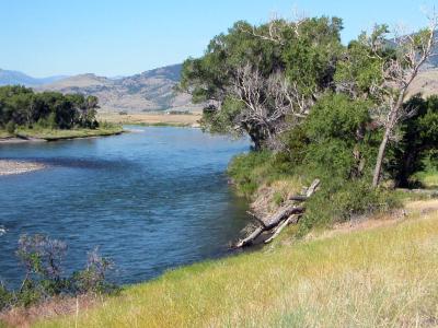 The Yellowstone River in Paradise Valley